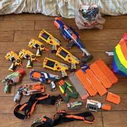 Nerf Gun Lot