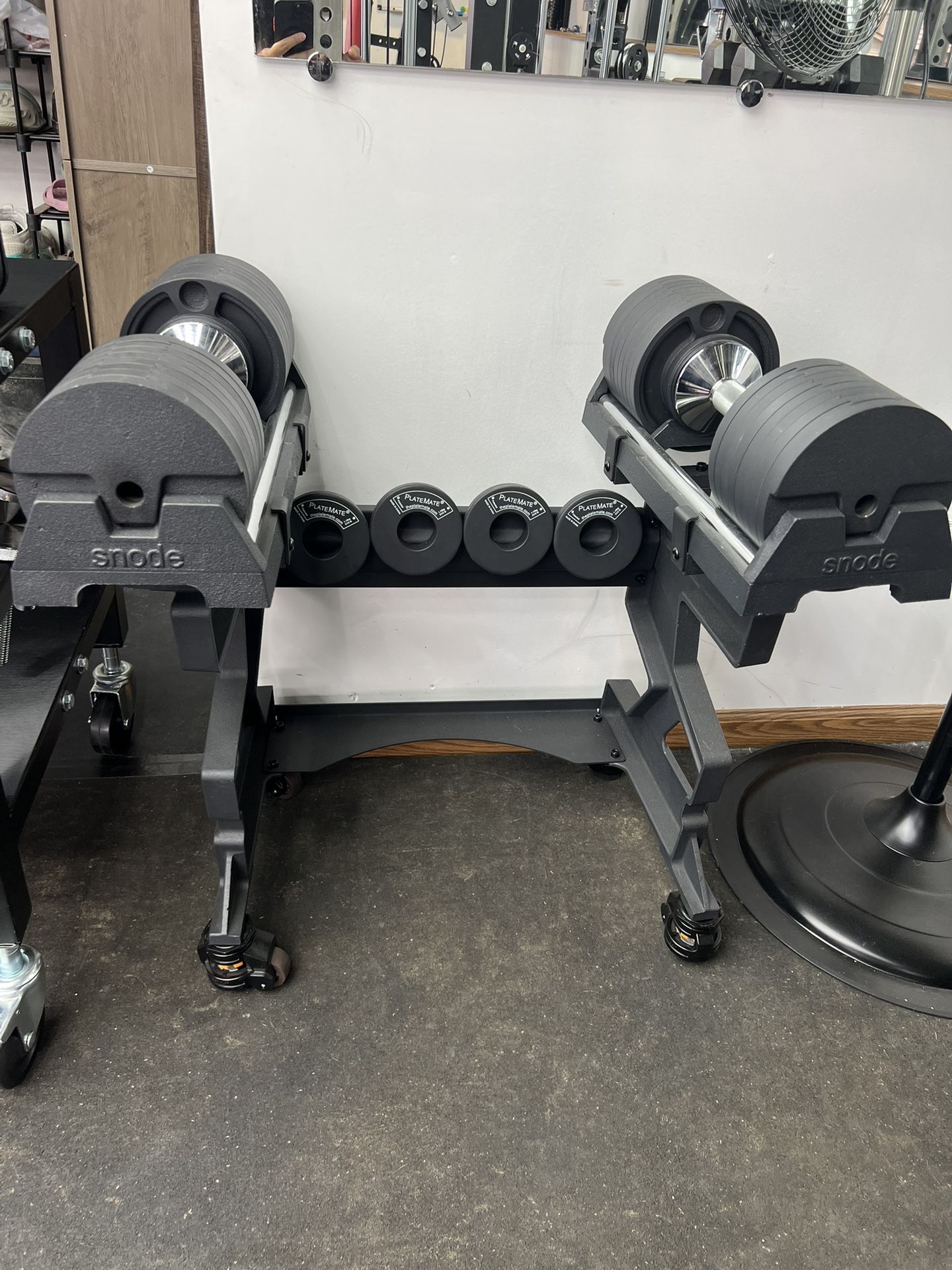 Snode Dumbbell With Stand 