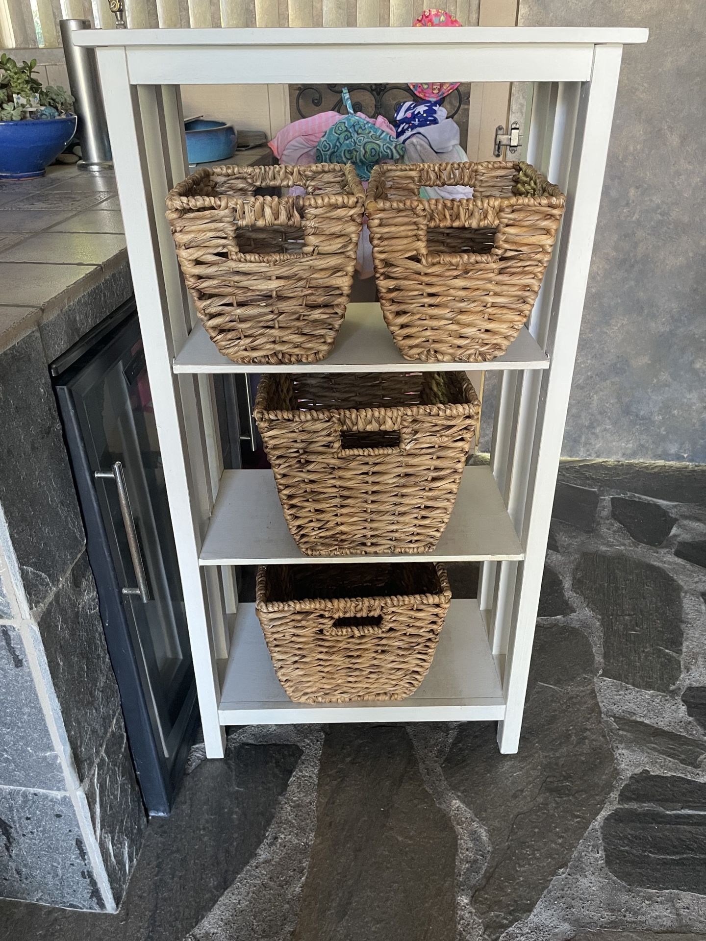 Shelf With Baskets