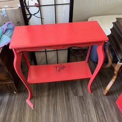Small Red Table 