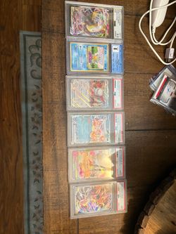 Graded Pokémon Card Lot PSA CGC Slabs