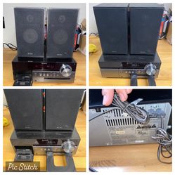 Sony Micro Stereo And CD Sound System  (LOUD)