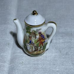 Limoges Miniature Coffee Pot