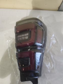 Smoked LED Tail Light Passenger Right Fits 2016-2023 Toyota Tacoma C-Light Bar
