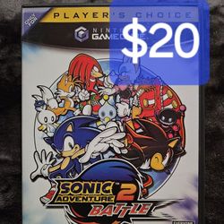 Sonic Adventure Battle 2 $20