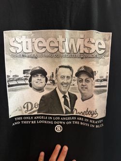 Streetwise LA Dodgers Tribute T-Shirt XL Los Angeles Streetwear