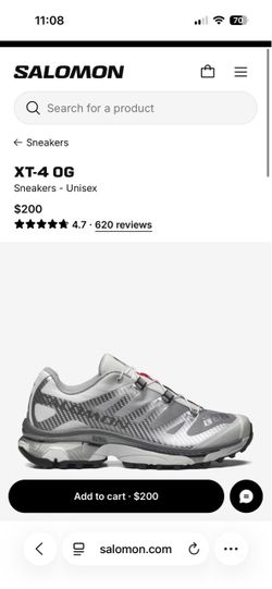 Salomon XT-4 OG Unisex Sneakers