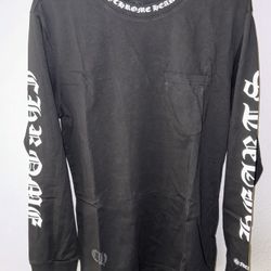 Chrome Hearts Chrome Hearts Neck Logo Long Sleeve Tee