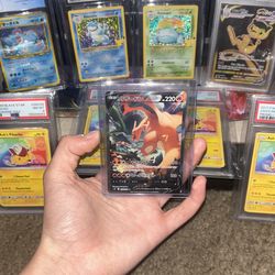 Japanese Charizard V Full Art 🔥 NM – Trades or Cash (Serious Buyers Only)