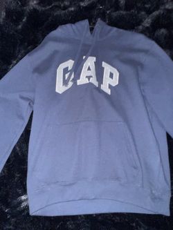 Navy Blue Gap Arch Logo Fleece Hoodie XL