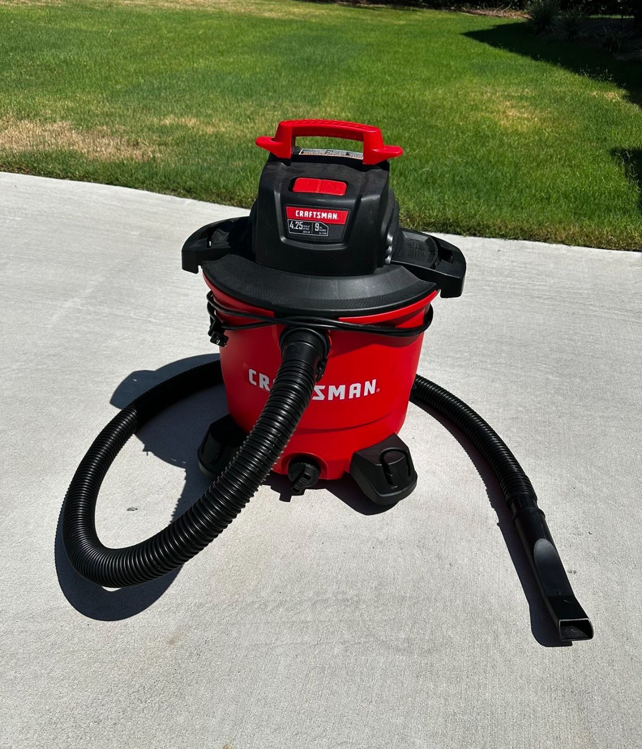 New Craftsman Shop Vac