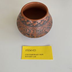 Contemporary Hopi Pottery Jar
