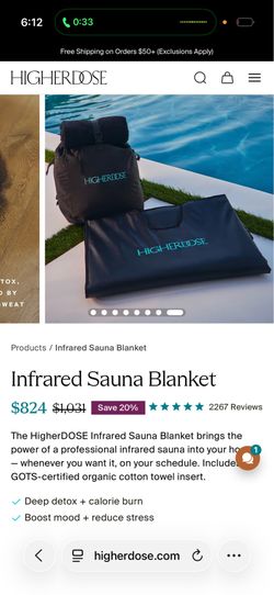 Sauna blanket