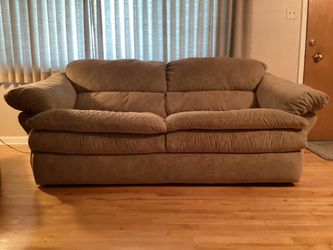 Comfortable Oversized Brown Sofa