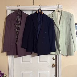 2 Suits And A blazer 