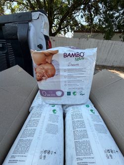Bambo Nature Dream Hypoallergenic Size 0 Diapers 144ct