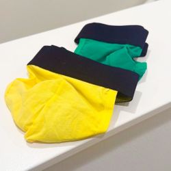 Men’s Small, Jockstrap, Green And Yellow Brand New