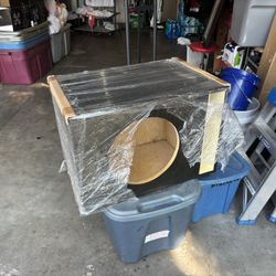 12" Subwoofer Box Stained