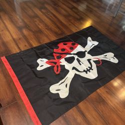 3 X 5 Pirate Flag