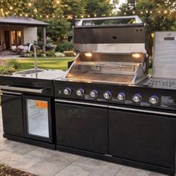 Brand New Bbq Island 