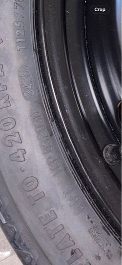Brand New VW Jetta Spare Tire & Wheel – Continental T125/70R18