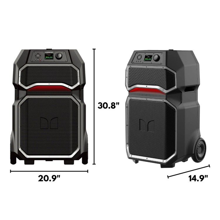 Portable Bluetooth Monster Rockin Roller X Review Monster Rock