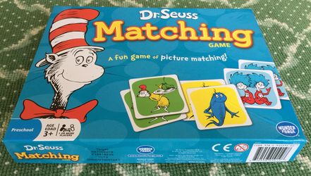 Dr Seuss Matching Game — Brand New!