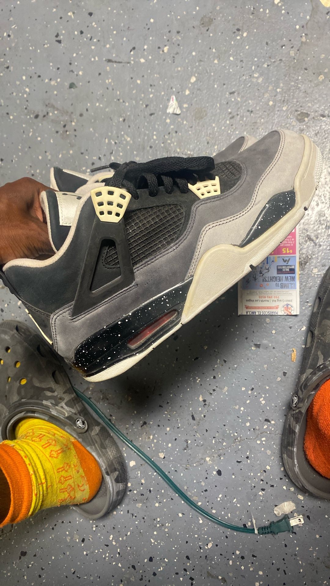 Jordan 4 Retro Fear Size 10.5 No Box