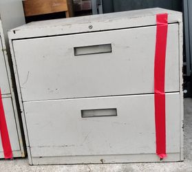 Metal 2 Drawer Filing Cabinet