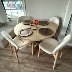 New Dinning Room Set With Chairs