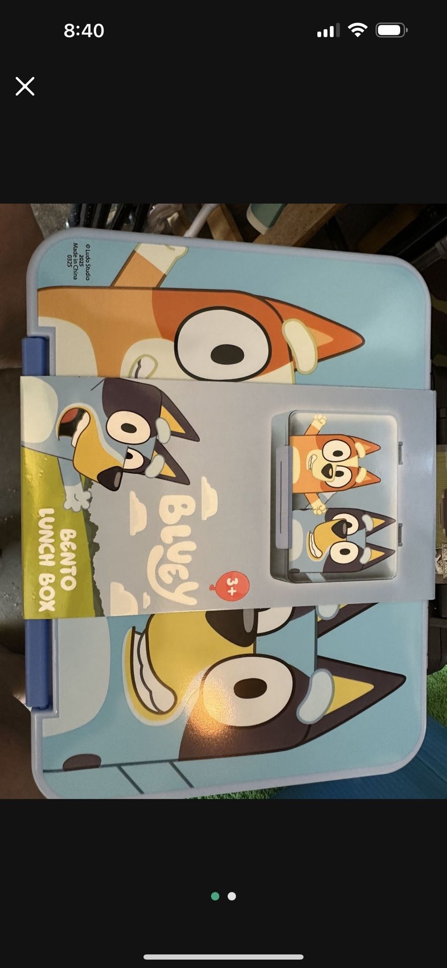 New Bluey And Bingo Bento Box