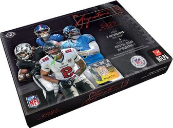 Topps signature class football hobby boxes