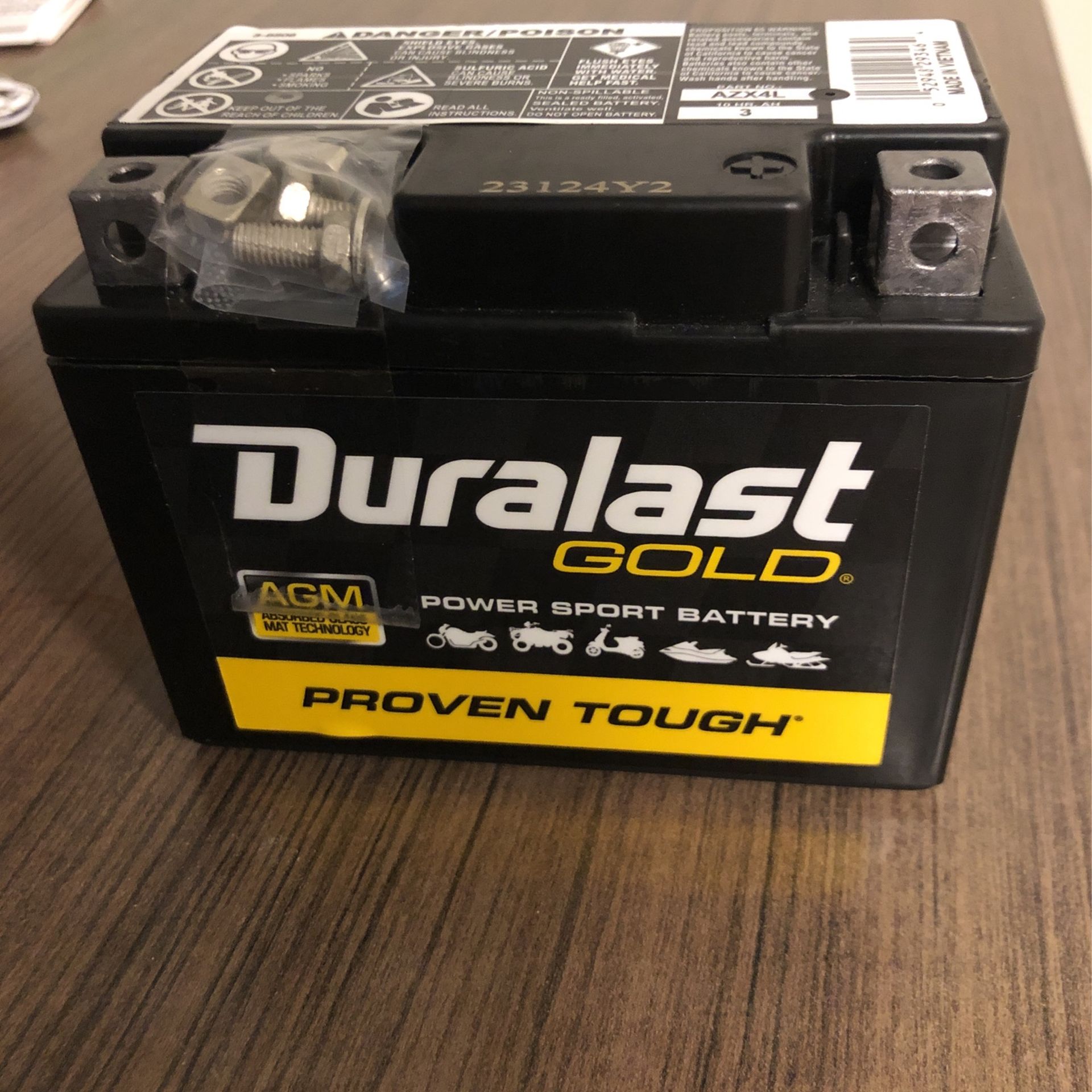 Duralast Gold Power Sport Battery AZX4L
