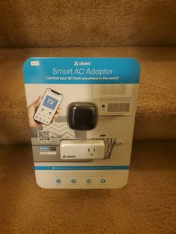 Atomi Smart AC Adaptor for Air Conditioner Control White AT1310 Smartphone App