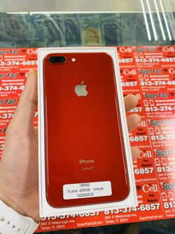 ⌚️🎈iPhone 8 plus 256Gb factory unlocked with warranty