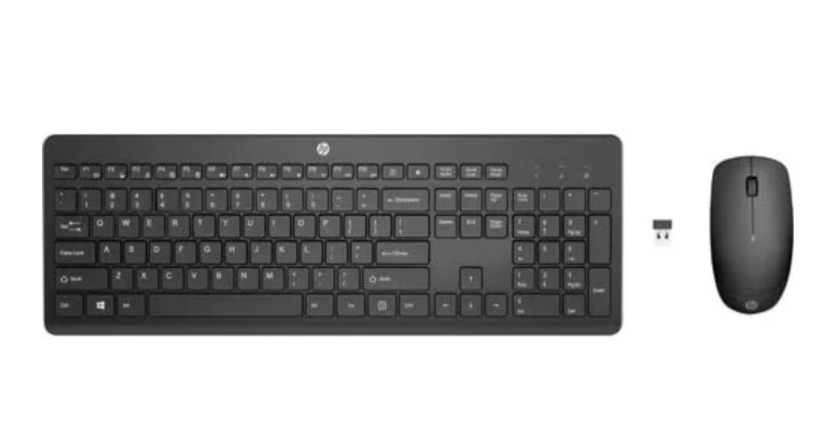 NEW!! HP Wireless Mouse And Keyboard $10 (#165)