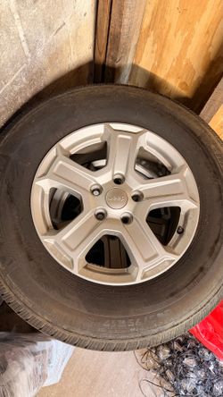 5 tires and rims