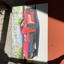 Exotic Sports Car Canvas Images 