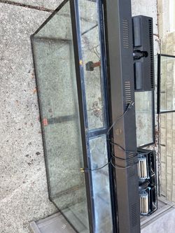 65 Gallon Glass Tank / glass Lid