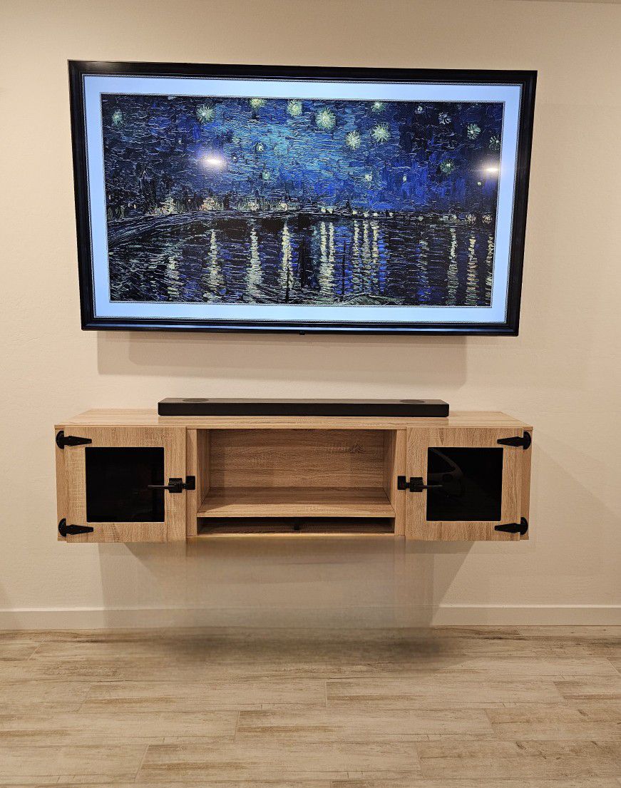 Floating 72" TV stand