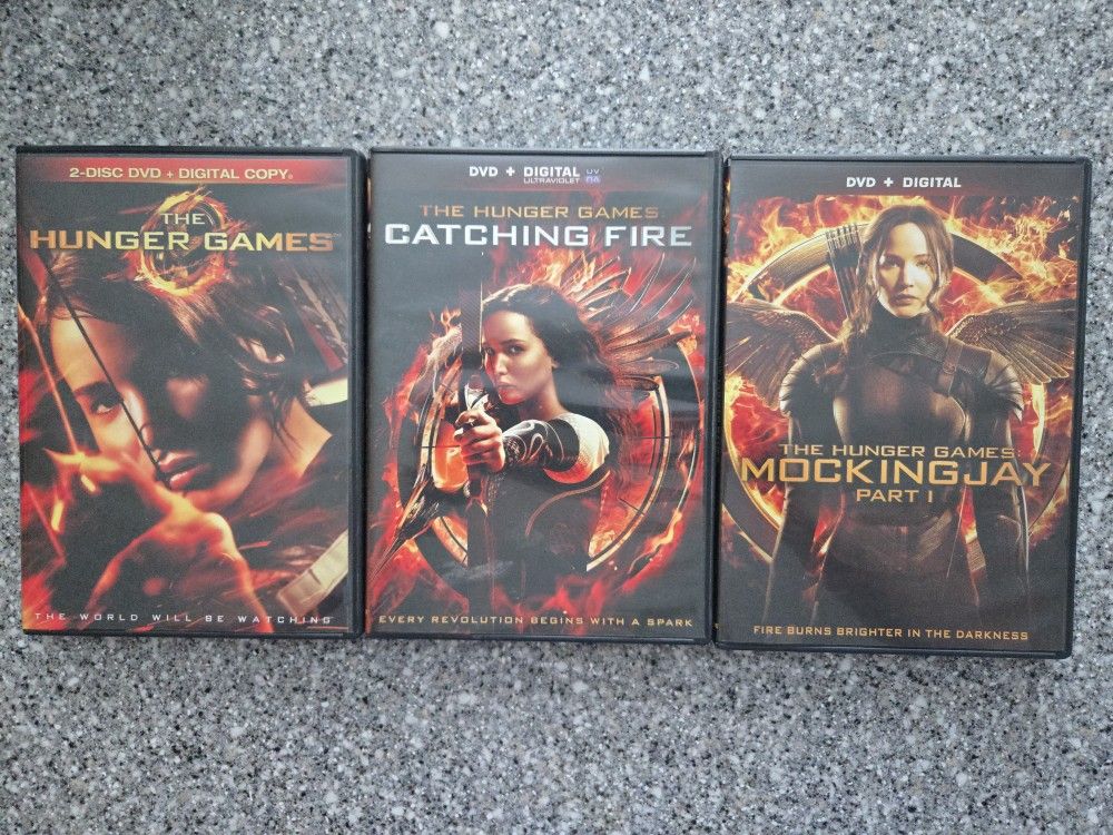 The Hunger Games DVD's
