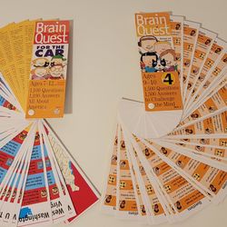 Brain Quest For the Car & Brain Quest Grade 4