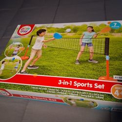 Play Day 3 In 1 Sports Set