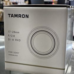 Tamron 17-28mm F2.8 E Mount