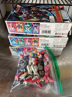 Gundam Original early 2000 Japanese figures