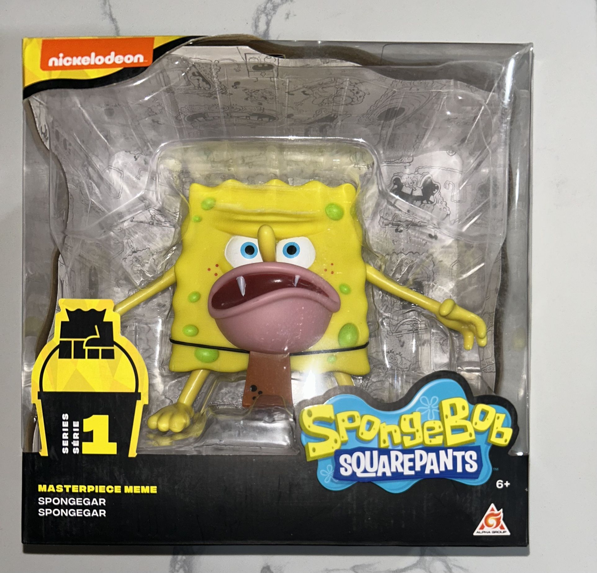 SpongeBob SquarePants Masterpiece Meme Figure New