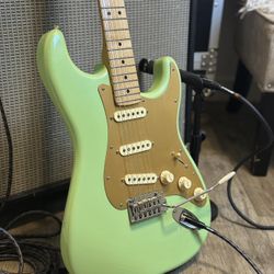 Fender Stratocaster Classic Player In Green