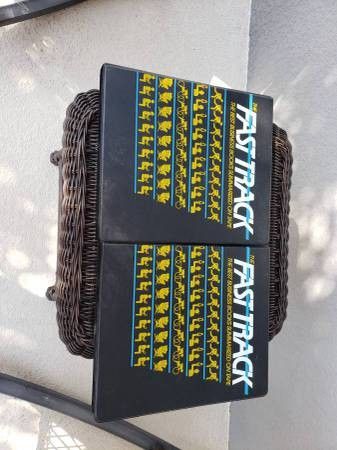 FASTTRACK BUSINESS BOOKS ON TAPE 20 CASSETTES AND STORAGE CONTAINERS PAID $400