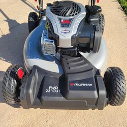 NEW MURRAY  22" SELF PROPELLED LAWN MOWER (Retails for $480)