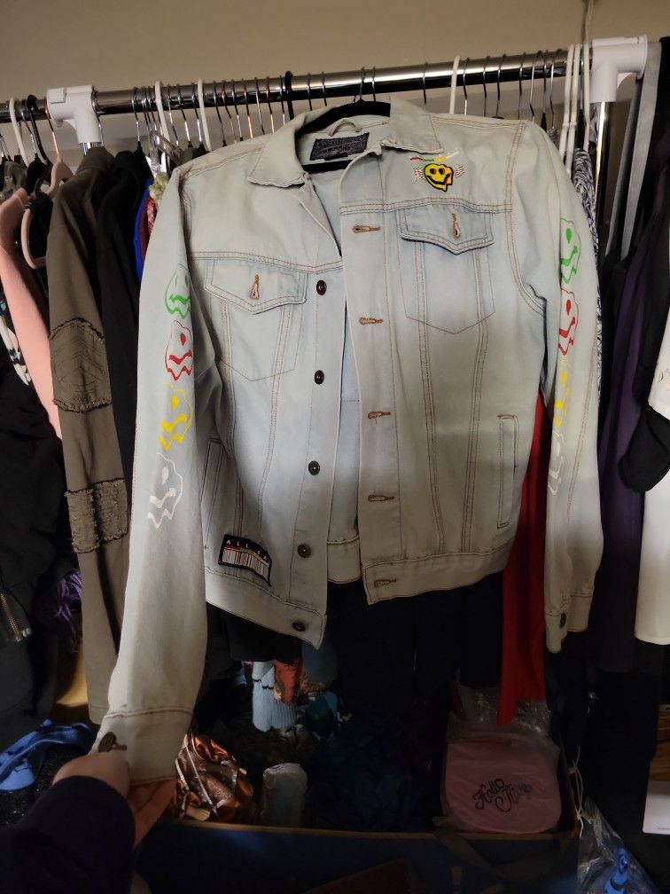 Medium Distressed Denim Jacket